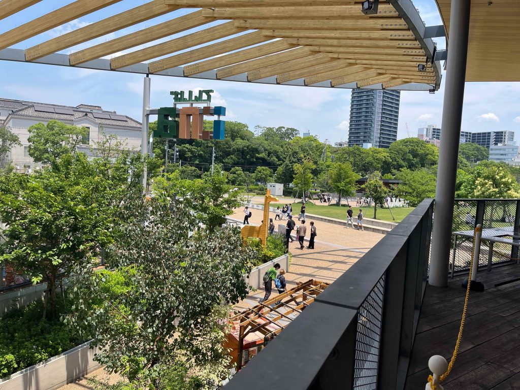 てんしばと青空